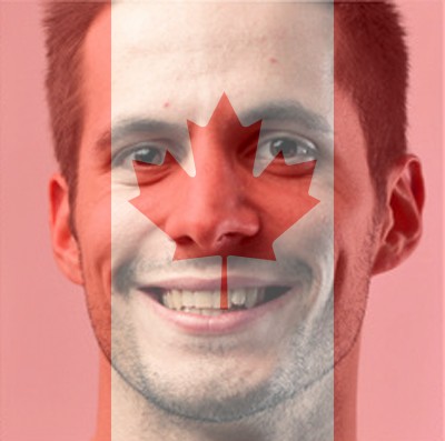 Canadian Flag Overlay
