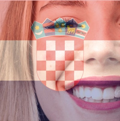 Croatian Flag Overlay