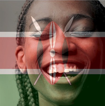Kenyan Flag Overlay